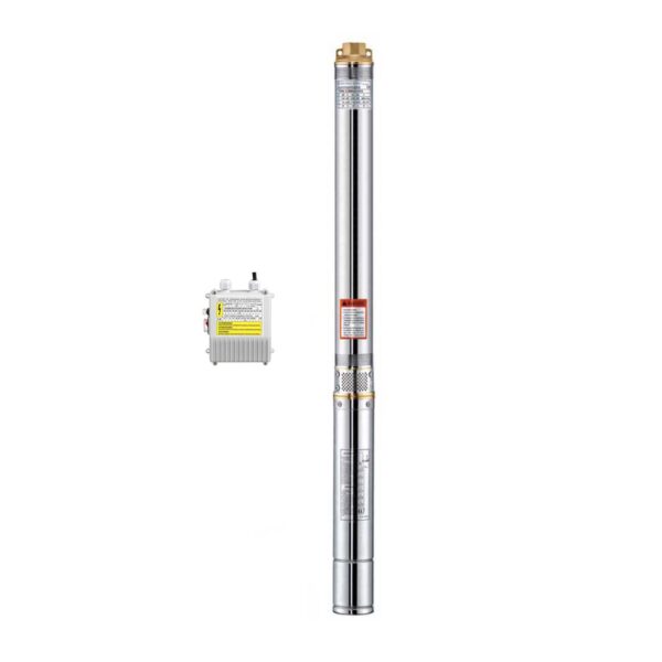 3" Thin Submersible Pump 18 GPM - 3 Wire - 269 ft - 110/220V - 1 HP - 3SDM3/14