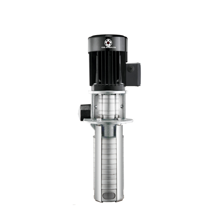 Immersible Coolant Vertical Multi-Stage Pump - 2700GPH, 3HP, 230/460V - 3PH, SBKI 5-8/8