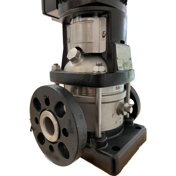 Vertical Multistage Centrifugal Pump, 4HP, 780GPH, 208-230/460V, Model SBI 1-27, SS304 - Image 5