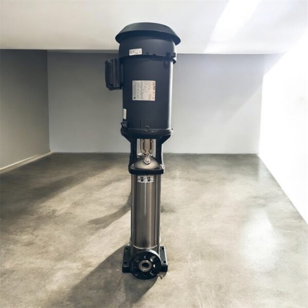 GPTCO Vertical Multistage Centrifugal Pump, 5HP, 2640GPH, 3PHASE, Model SBI 5-14, SS304 - NEMA - Image 2